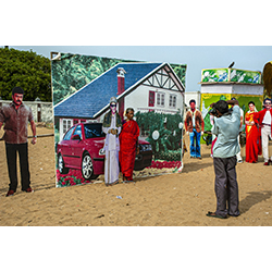 Marina beach cutouts, Chennai