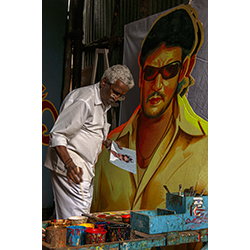 Cut out artist, Bangalore